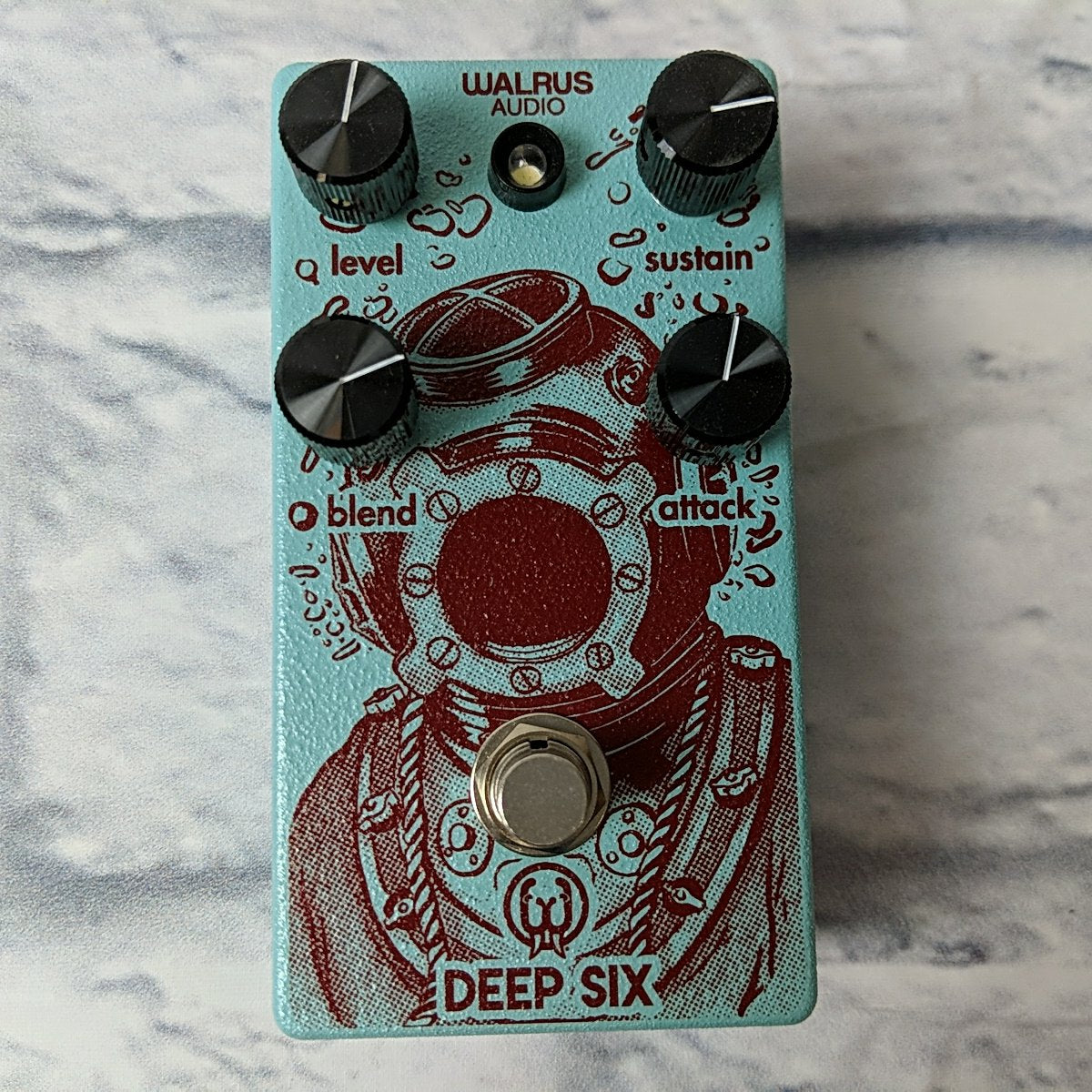Walrus Audio Deep Six Compressor Pedal - Evolution Music