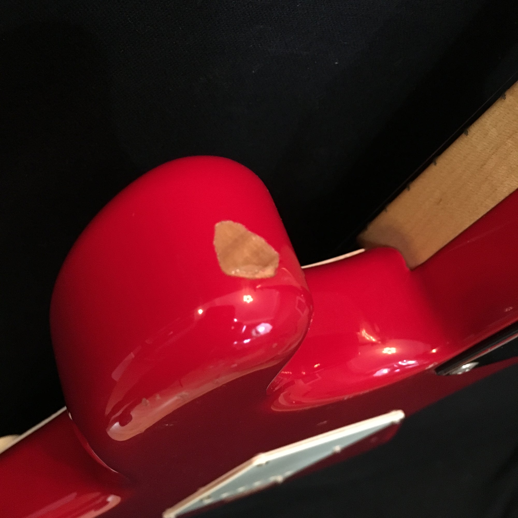 Fender MIJ Strat Red w/ Maple Board