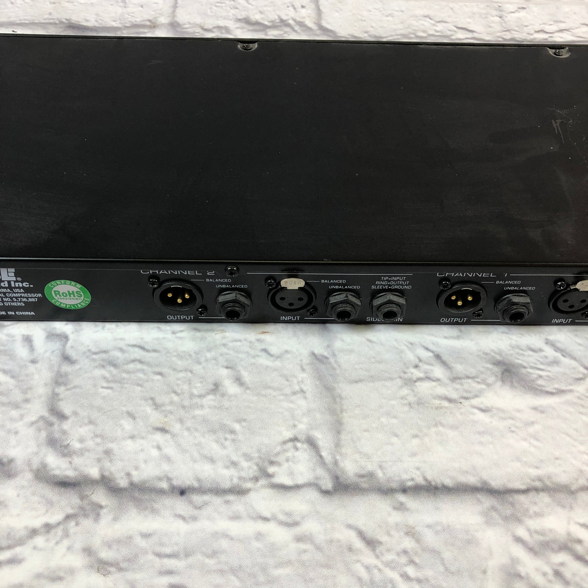 BBE Maxcom Dual Channel Compressor Limiter Gate - Evolution Music