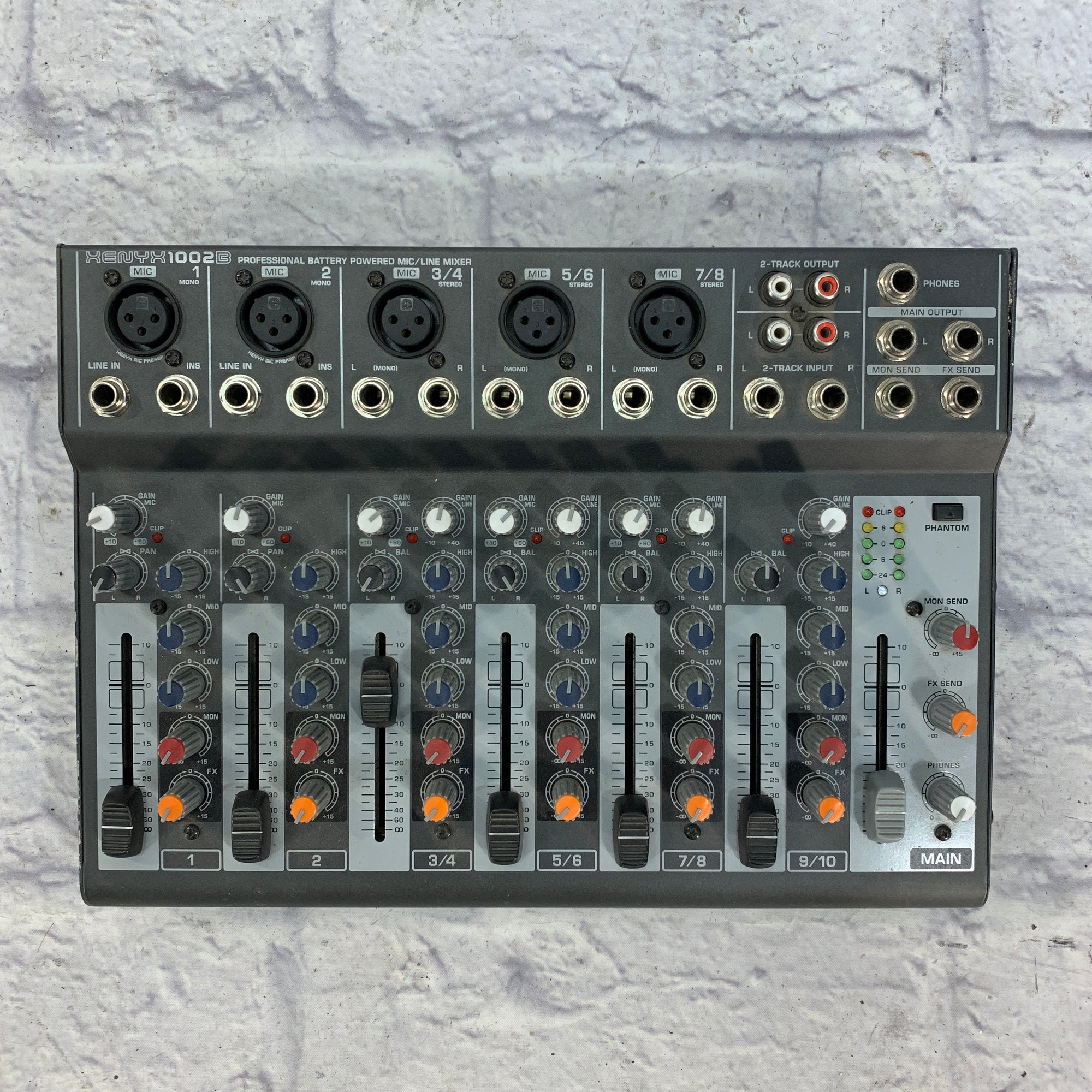 Behringer Eurorack Pro RX1202FX 12 Channel Rack Mixer