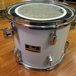 Pearl 13 Inch Export Rack Tom White