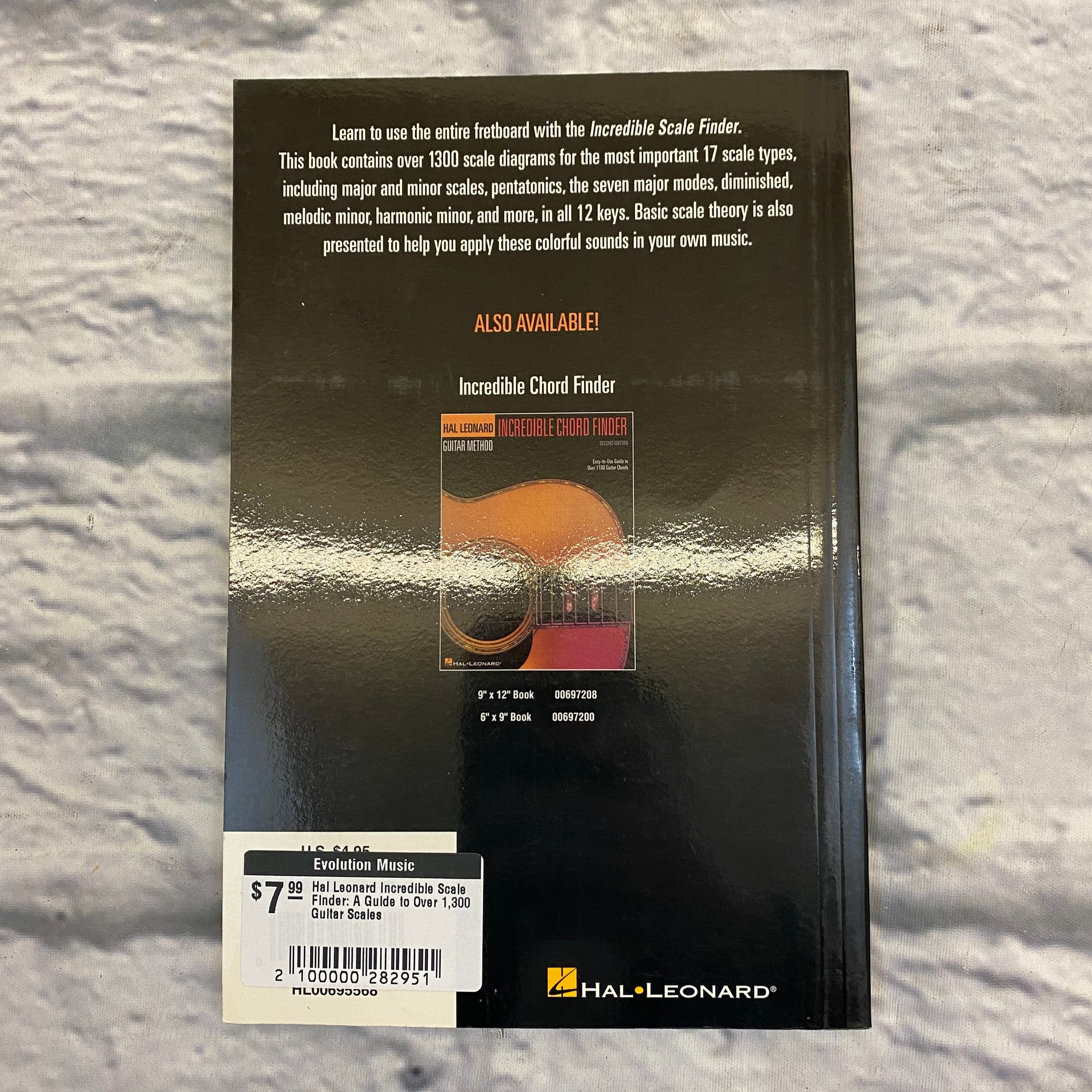 Hal Leonard Incredible Scale Finder: A Guide to Over 1,300 Guitar Scales
