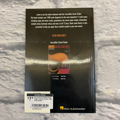 Hal Leonard Incredible Scale Finder: A Guide to Over 1,300 Guitar Scales