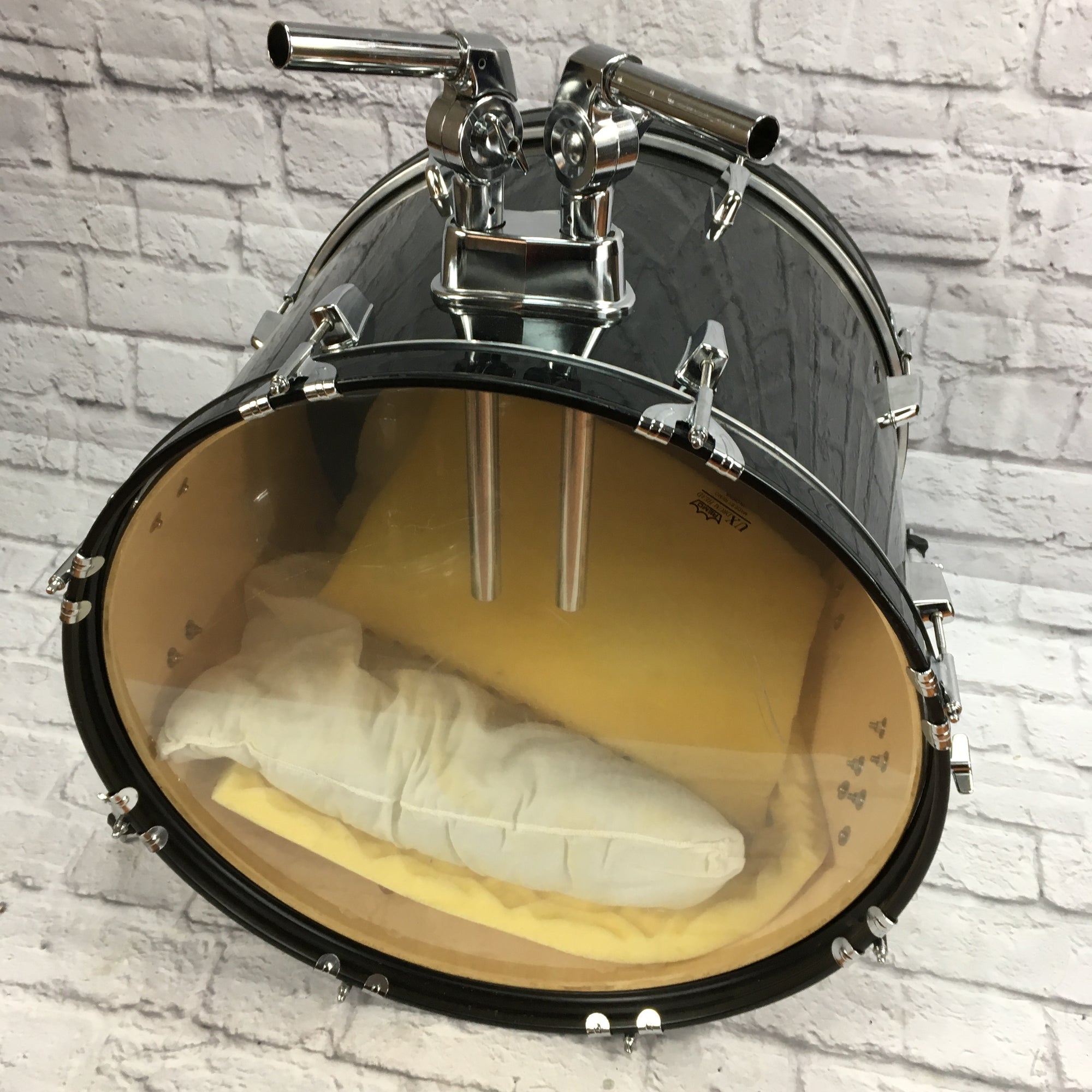 Percussion Plus 4pc Drum Set Black