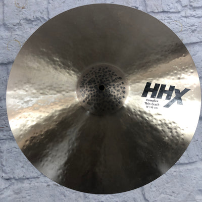 Sabian 18 HHX Complex Thin Crash Cymbal
