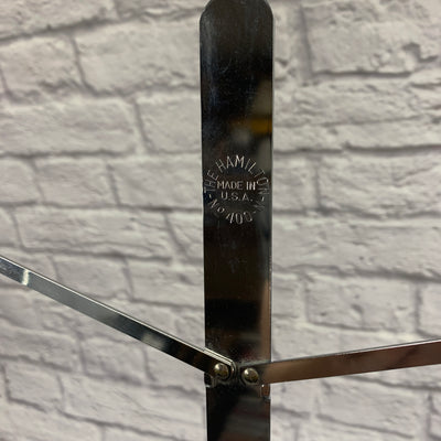 Hamilton Wire Music Stand, Chrome