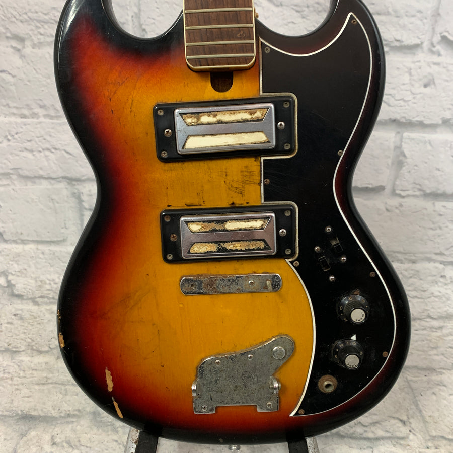 Teisco K-2T Project Electric Guitar AS IS