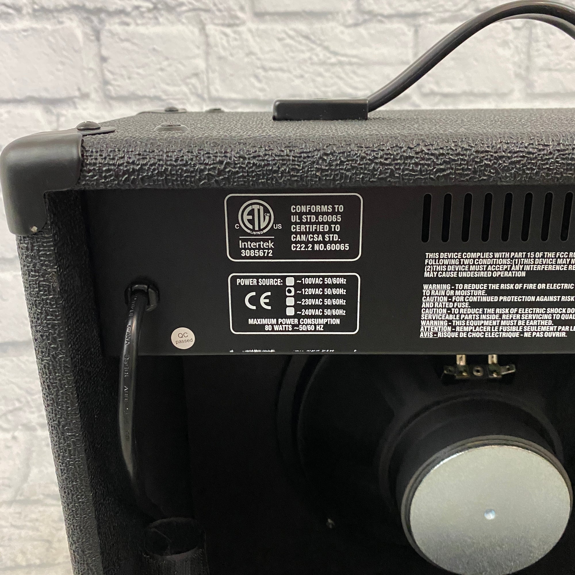 Stage Right 40 Watt 1x10 Guitar Combo Amp