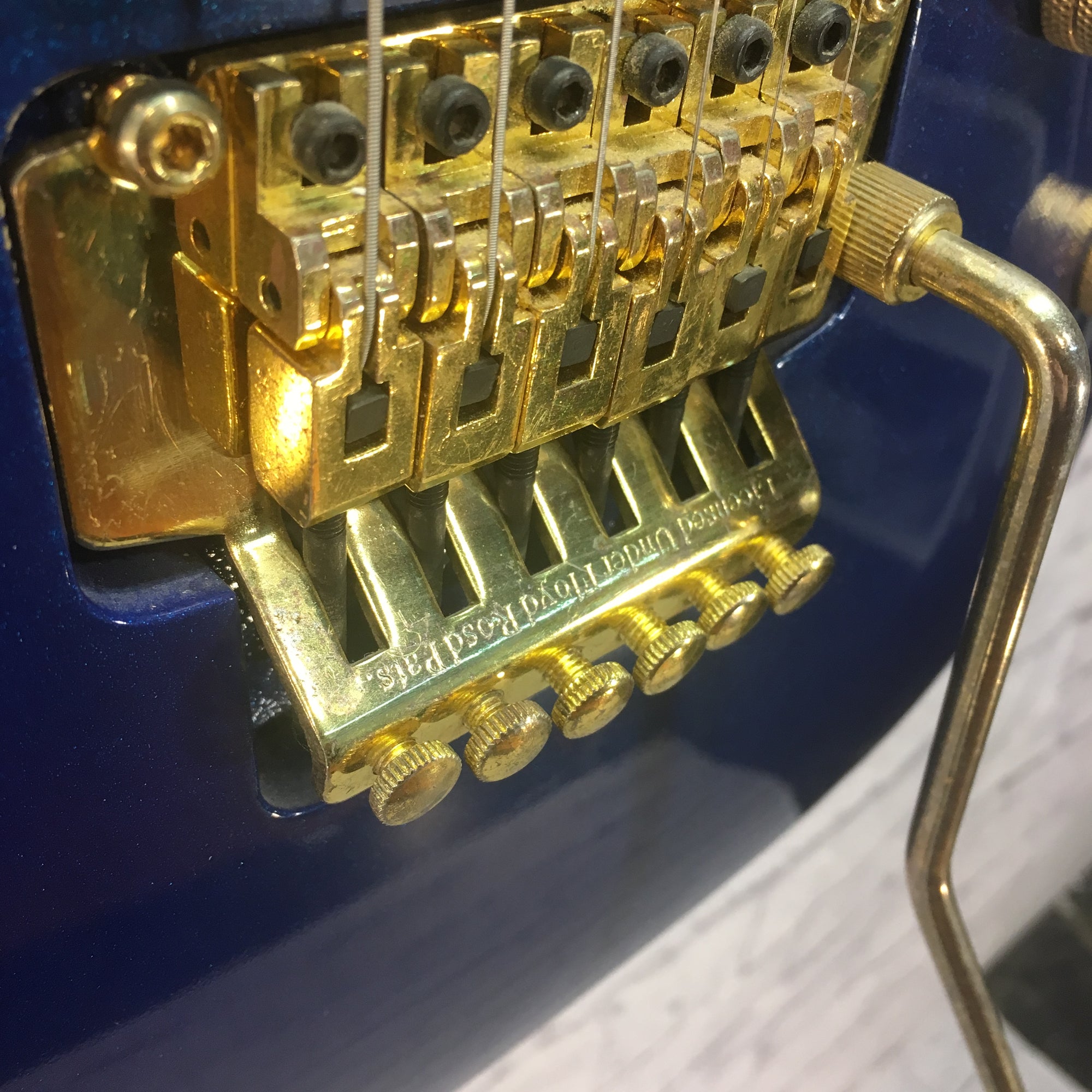 Jackson SDK-2 Super Dinky w Custom Pickups Blue White Binding