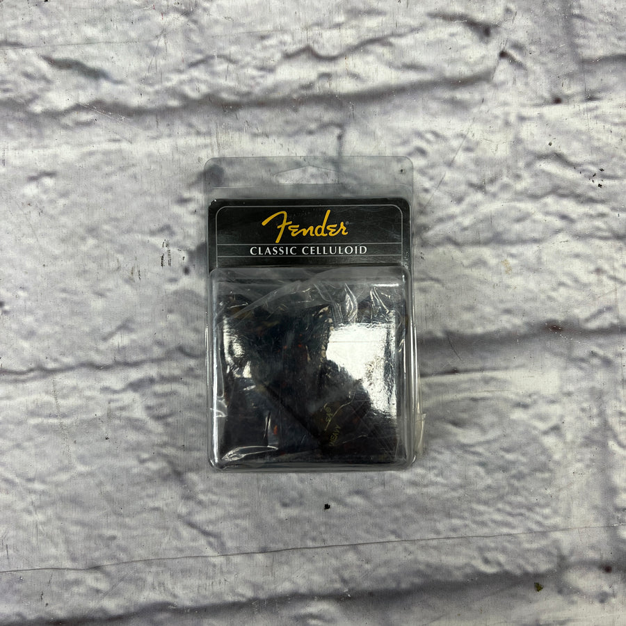 Fender 355 Heavy Picks 72 Count Pack - Tortoise