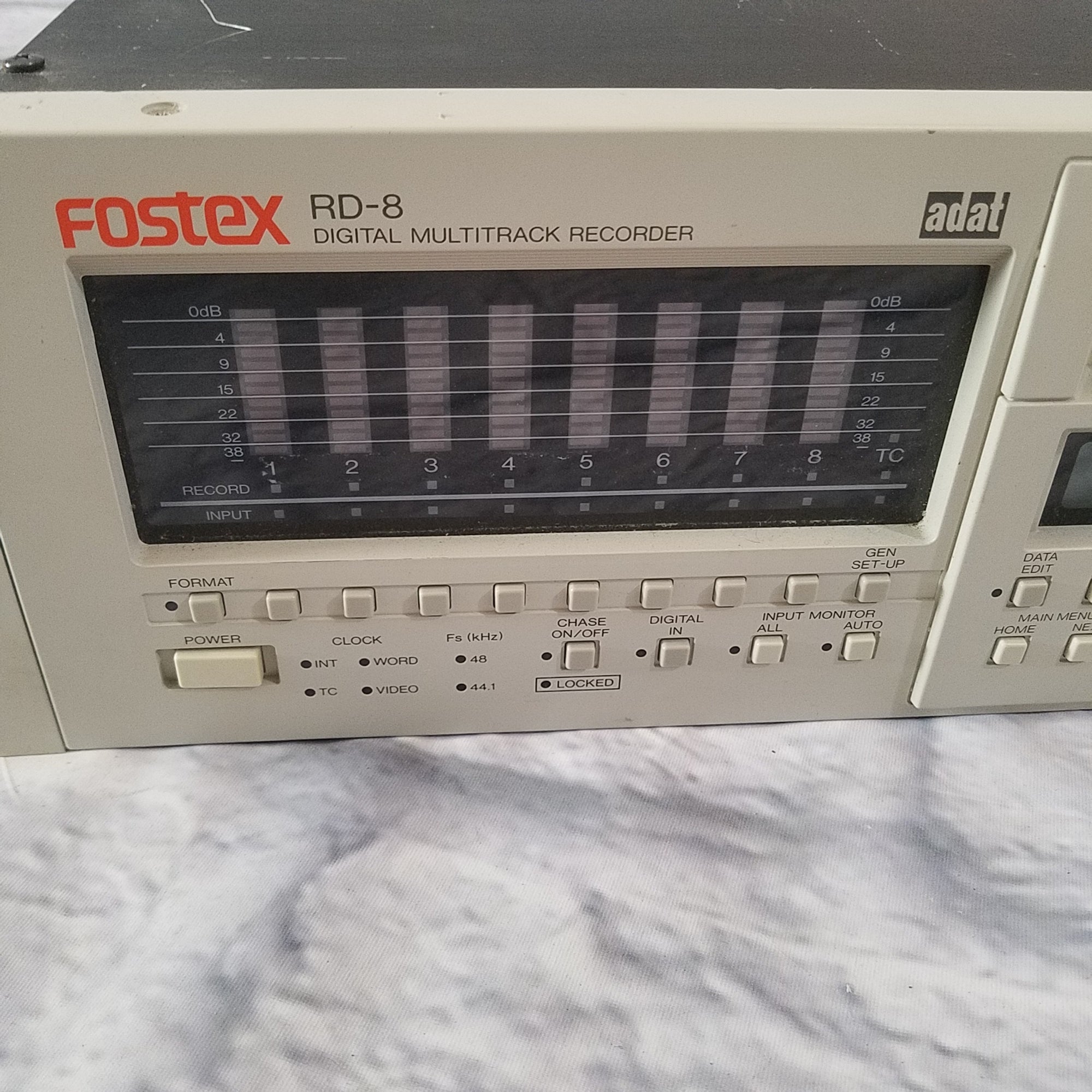 Fostex RD-8 Digital Multitrack Recorder Rack