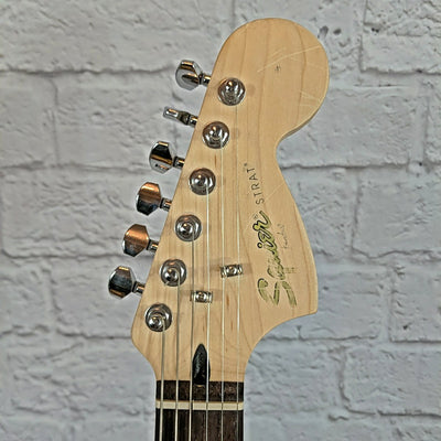 Fender Squier Strat Distressed Relic Electric Guitar with Hot Rails Bridge Pickup