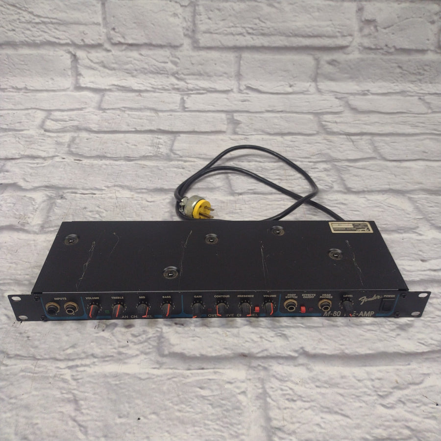 Fender M-80 Rack Preamp