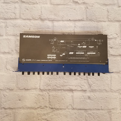 Samson S-Com Plus S Class Stereo Compressor/Limiter