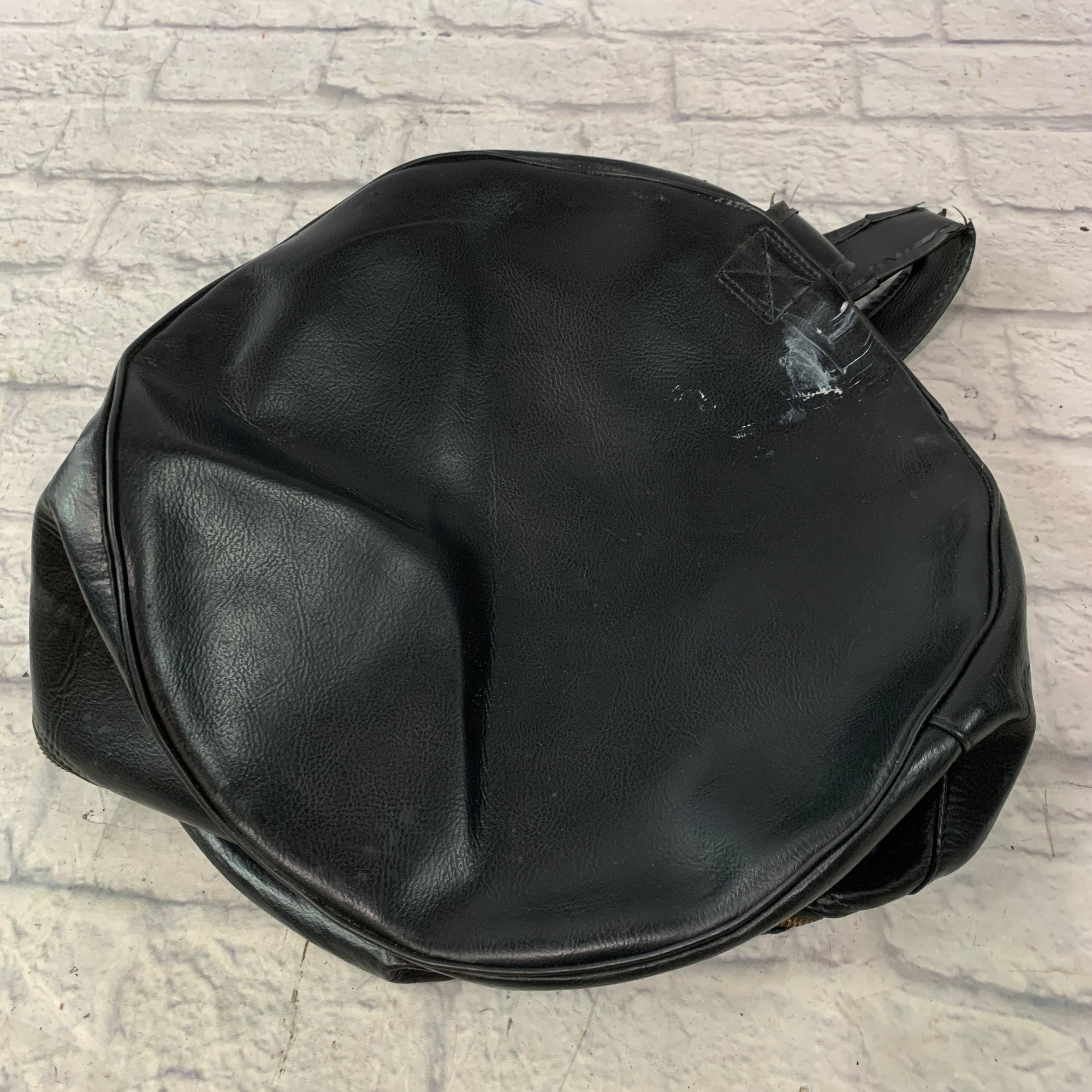 Unknown 9 x 13 Leather Drum Bag