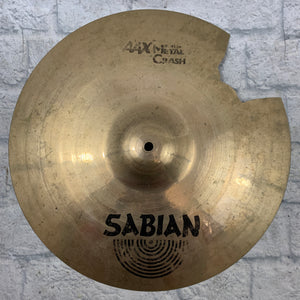 Sabian 18" AAX Metal Crash Cymbal - REPAIR