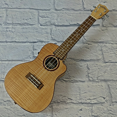 Lanikai FM-CEC Flame Maple Concert Ukulele with Fishman Pickup System