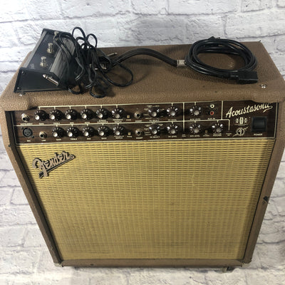 Fender Acoustasonic SFX II Acoustic Guitar Amp w/ casters