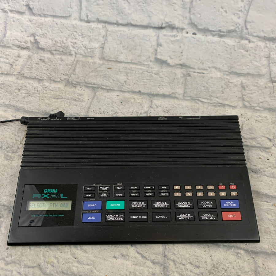 Yamaha RX21L Latin Percussion Rhythm Programmer Digital Drum Machine