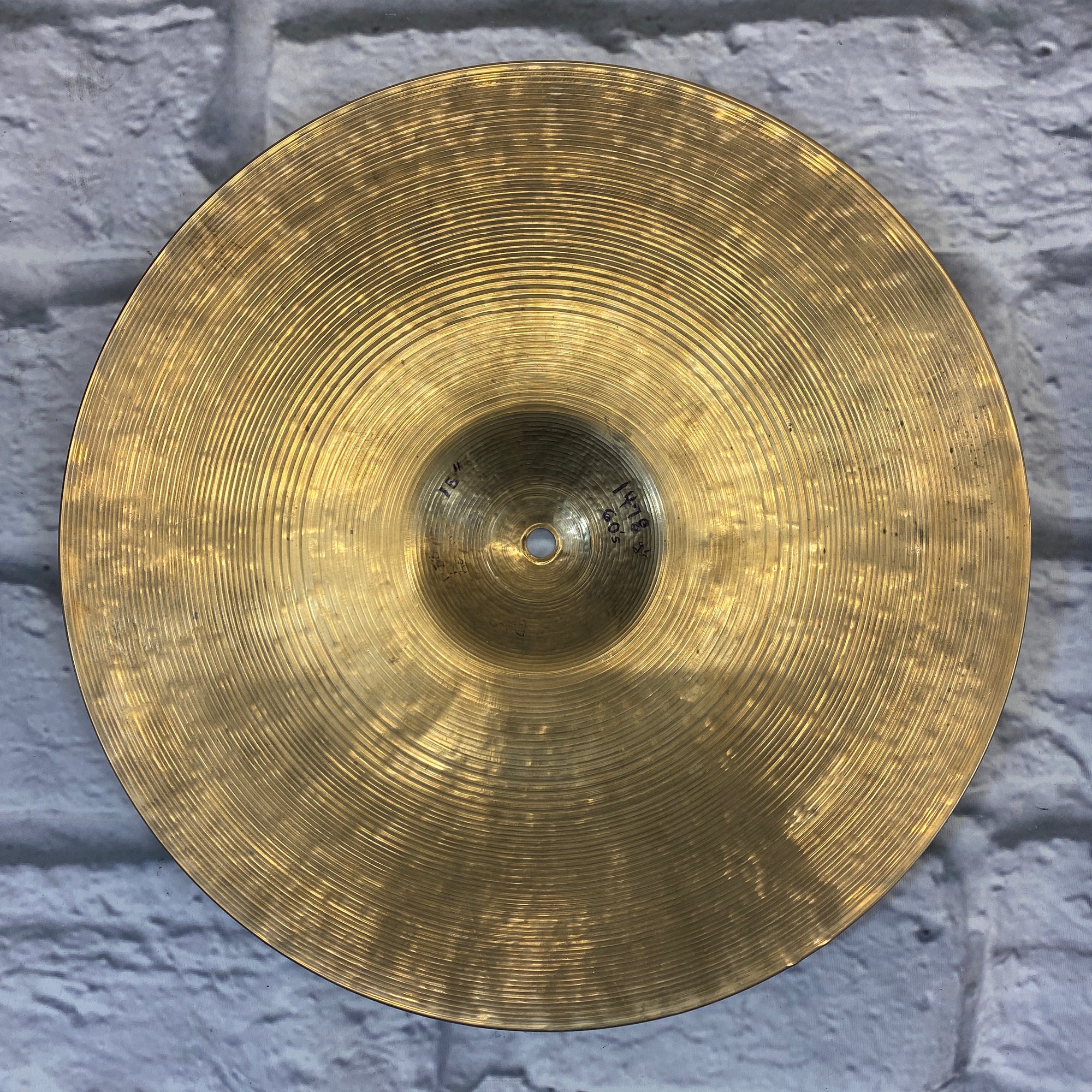 Zildjian Avedis 15in Crash Cymbal 1960's