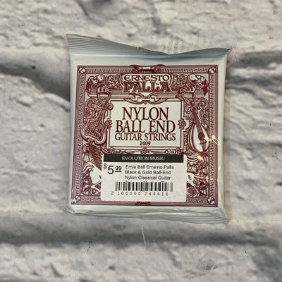 Ernie Ball Ernesto Palla Black & Gold Ball-End Nylon Classical Guitar Strings - Medium Tension
