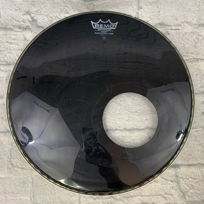 Remo Ebony 18" Powerstroke 3 Ported Bass Drum Head