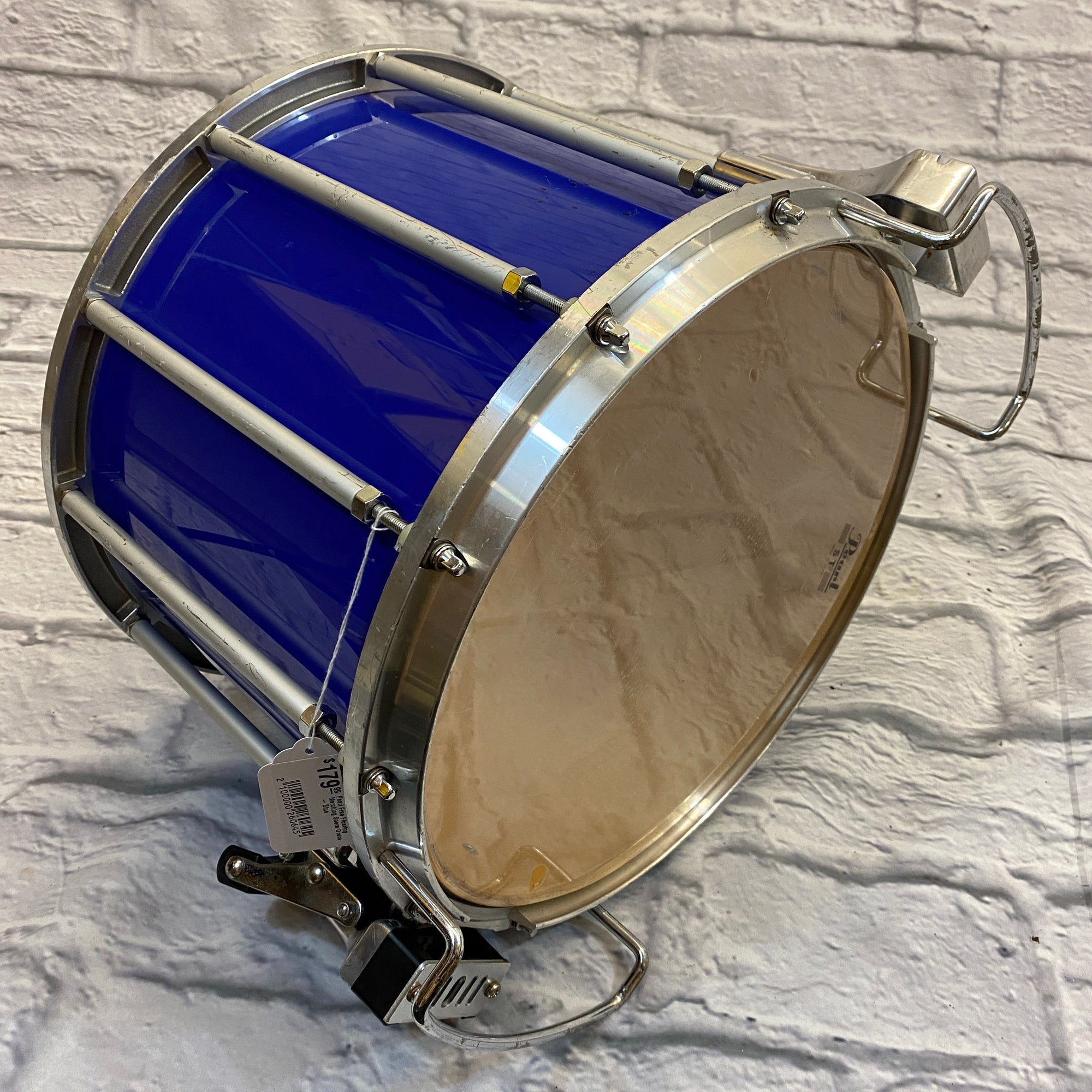 Pearl Free Floating Marching Snare Drum - Blue