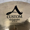 Zildjian 20 A Custom Medium Ride Cymbal