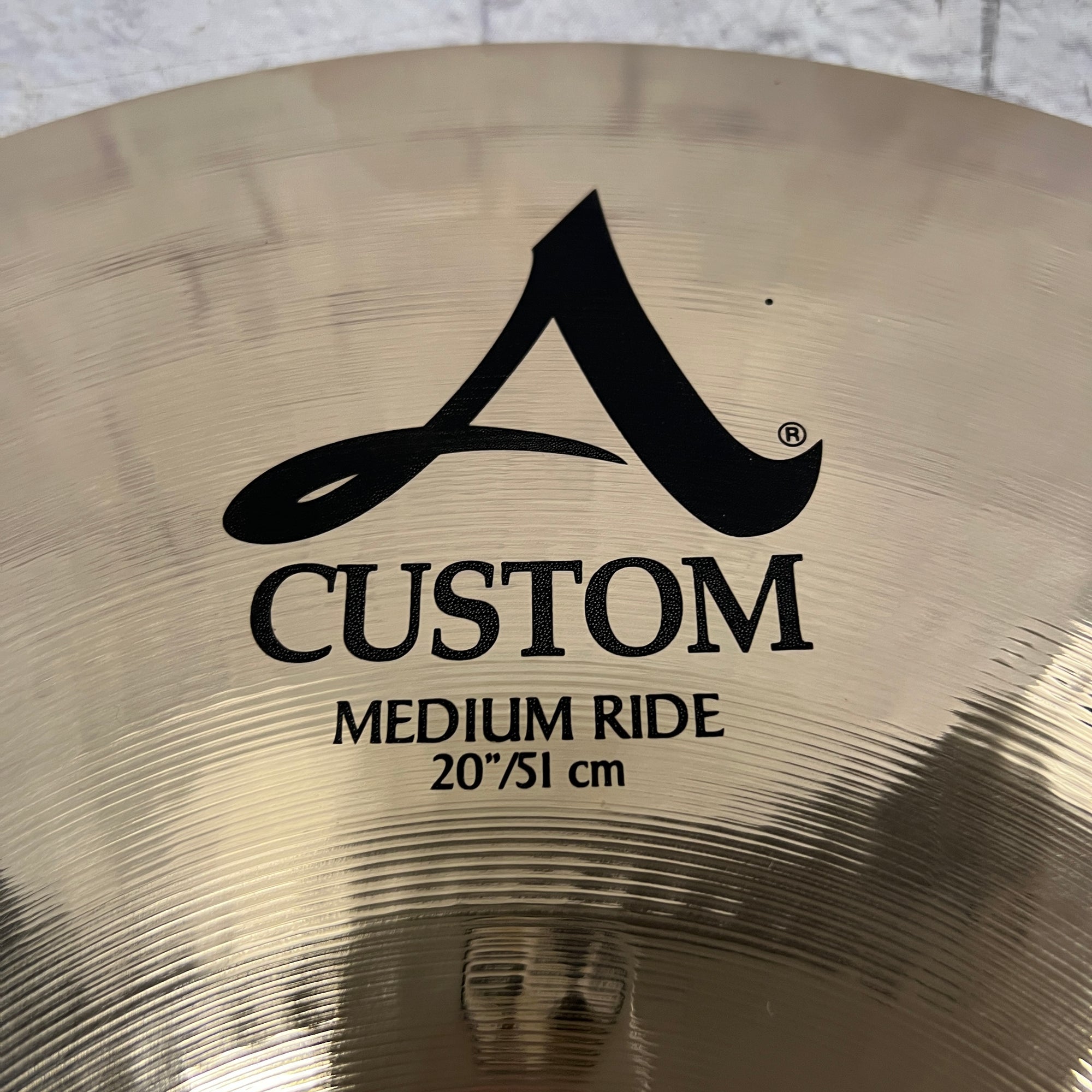Zildjian 20 A Custom Medium Ride Cymbal