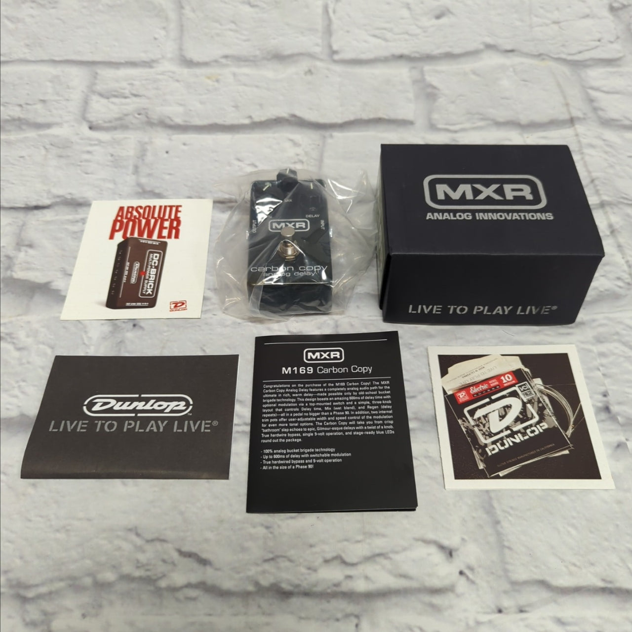 Dunlop MXR M-169 Carbon Copy Analog Delay