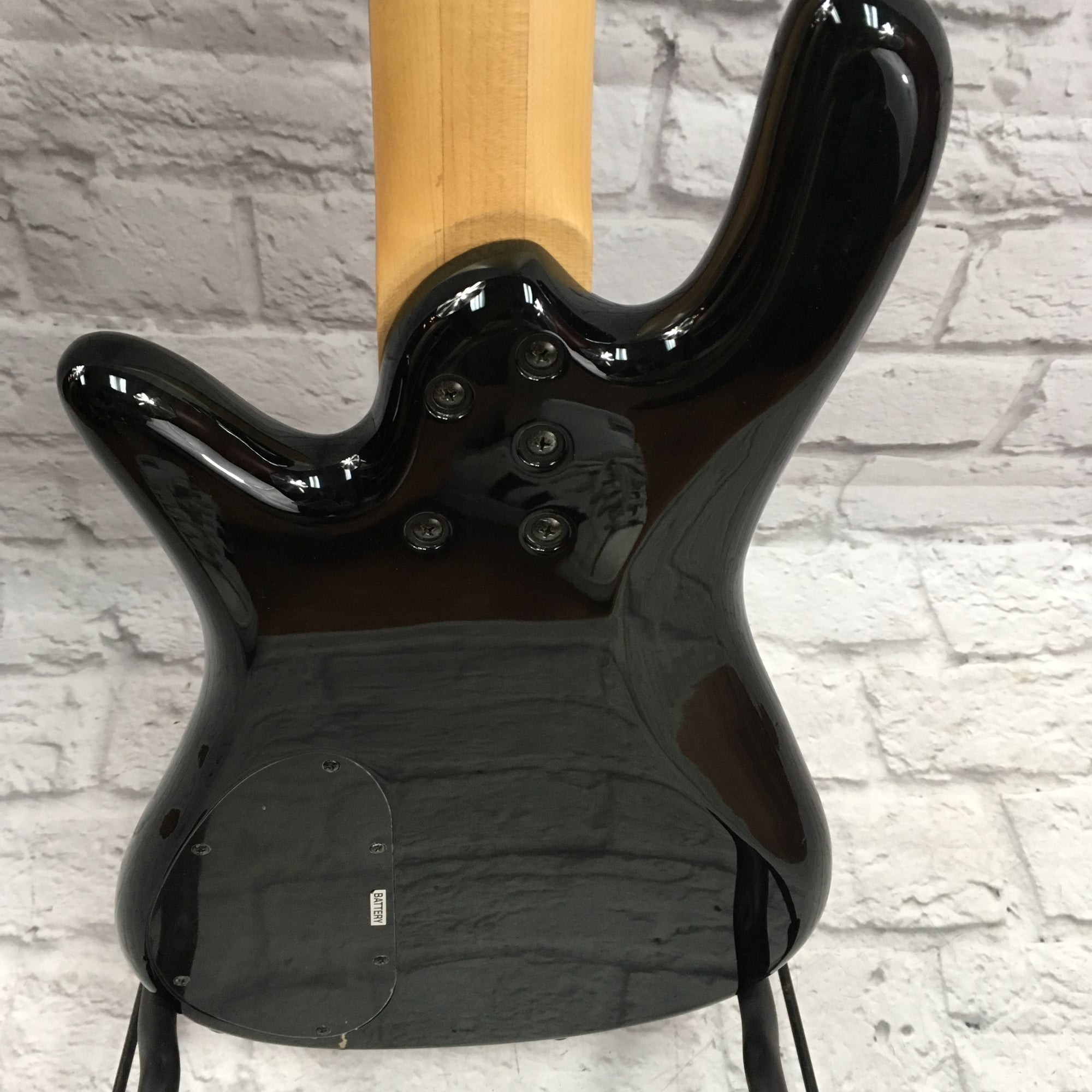 Spector Legend 5 String Bass Trans Black Quilt Top - Evolution Music