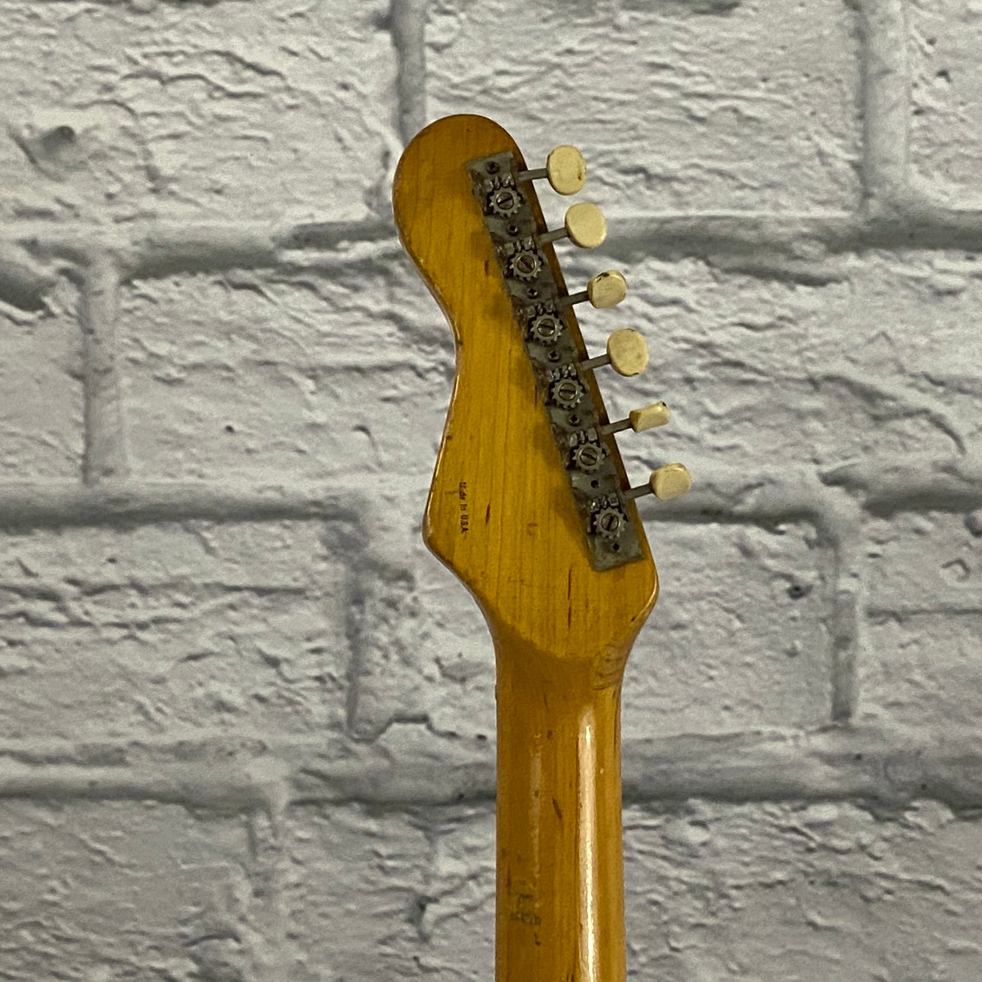 Vintage Kapa Challenger Solid Body Electric Guitar - Natural