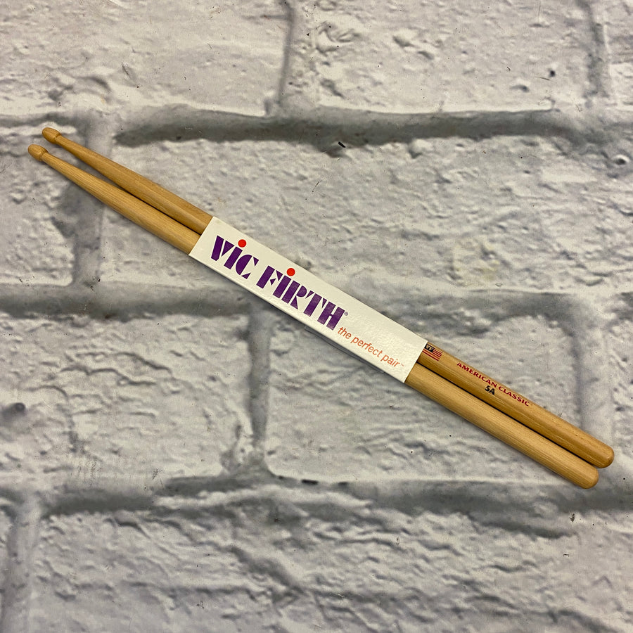 Vic Firth American Classic 5A Drumsticks Wood Tip