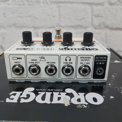 Orange Terror Stamp Guitar Amplifier Pedal Open Box
