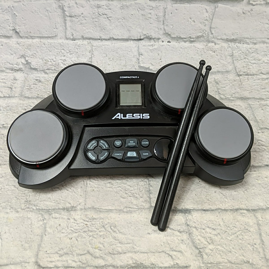 Alesis CompactKit 4 Tabletop Electronic Drum Pad Kit