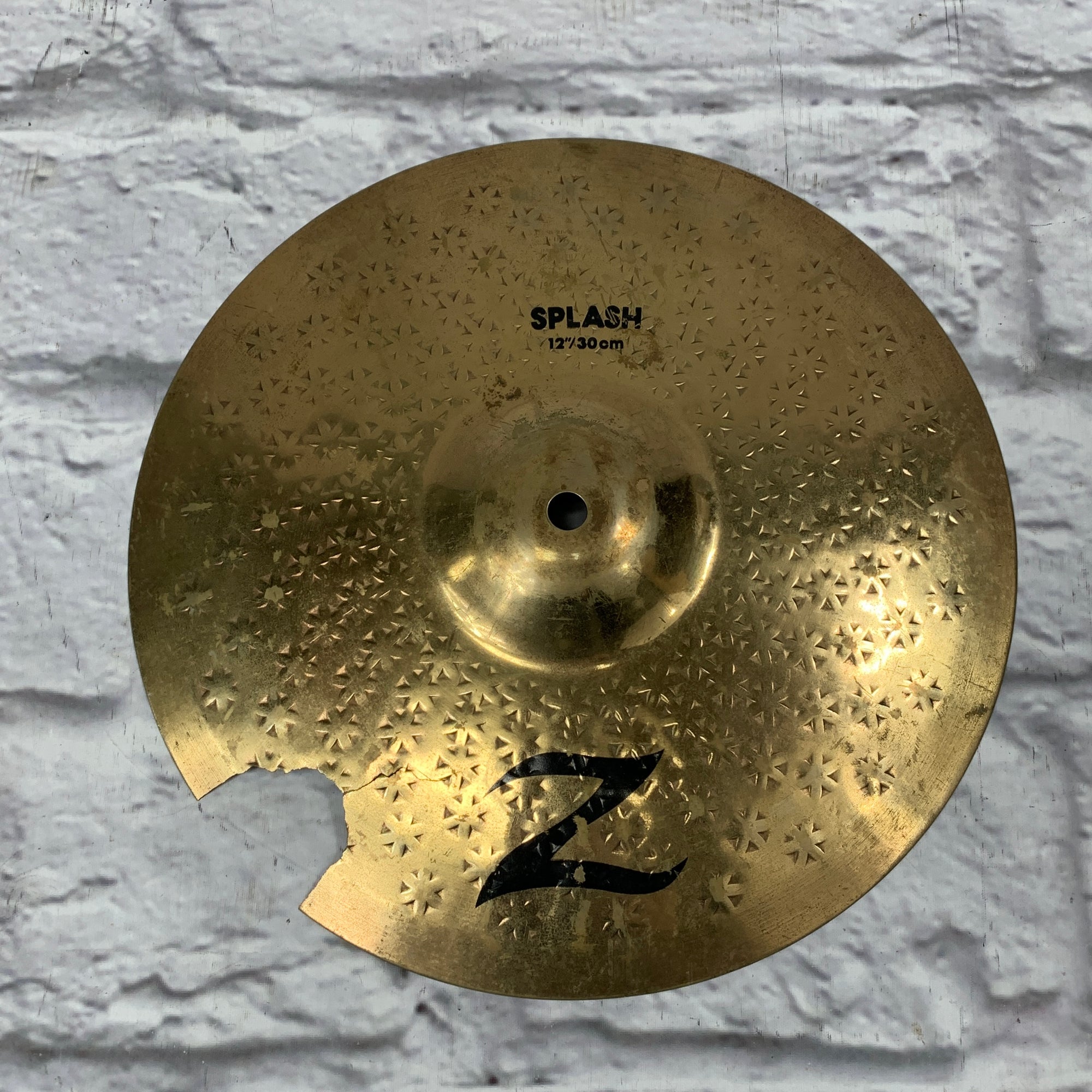 Zildjian 12" Splash Cymbal - Cracked