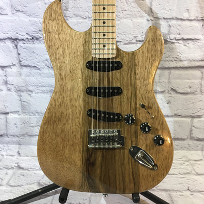 ** Gatto S Style Natural Black Limba with TKL Gig Bag
