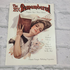 The 20's Remembered Complete Sheet Music from the 1920's