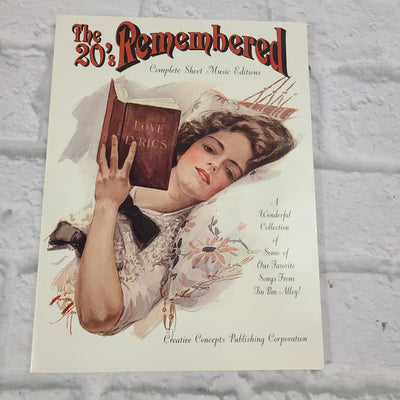 The 20's Remembered Complete Sheet Music from the 1920's
