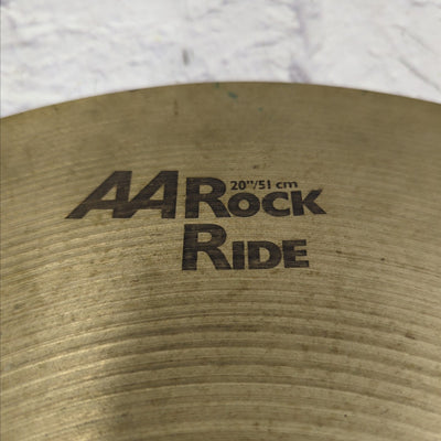 Sabian AA Rock Ride 20 Cymbal