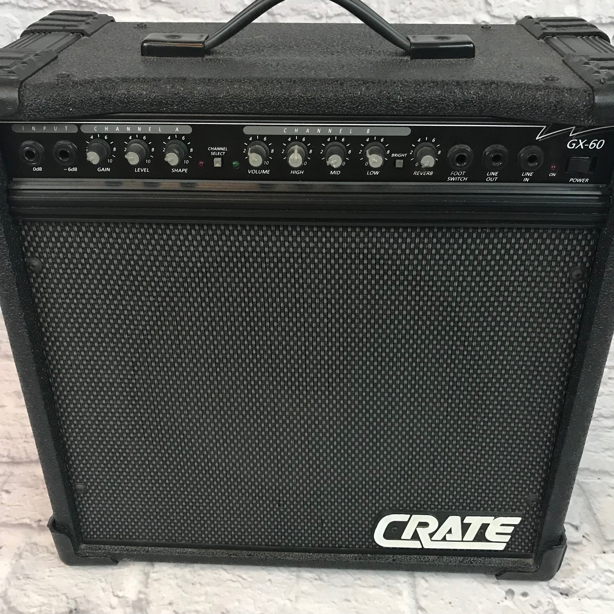Crate GX-60 12in Speaker 2 Channel 60w Guitar Combo Amp