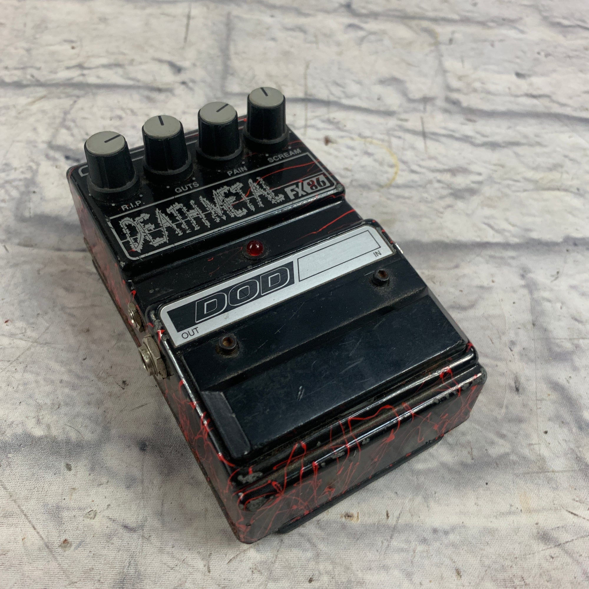 DOD DEATHMETAL FX86 Distortion 箱付 - 楽器、器材