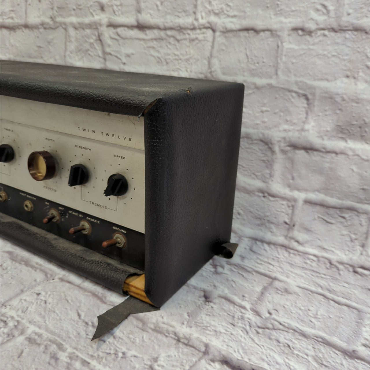 Silvertone Sears Model 1484 Twin Twelve 60-Watt Tube Guitar Head