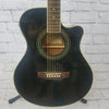 Sigma By Martin TB-1B Black Single Cutaway Concert Acoustic Electric