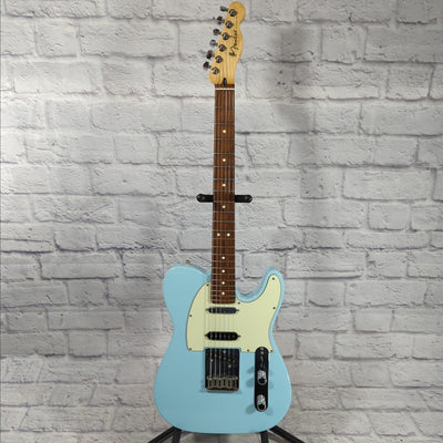 2021 MIM Fender Nashville Deluxe Daphne Blue Electric Guitar