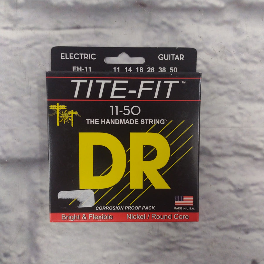 DR Strings EH-11 Tite-Fit 11-50 Electric Guitar Strings