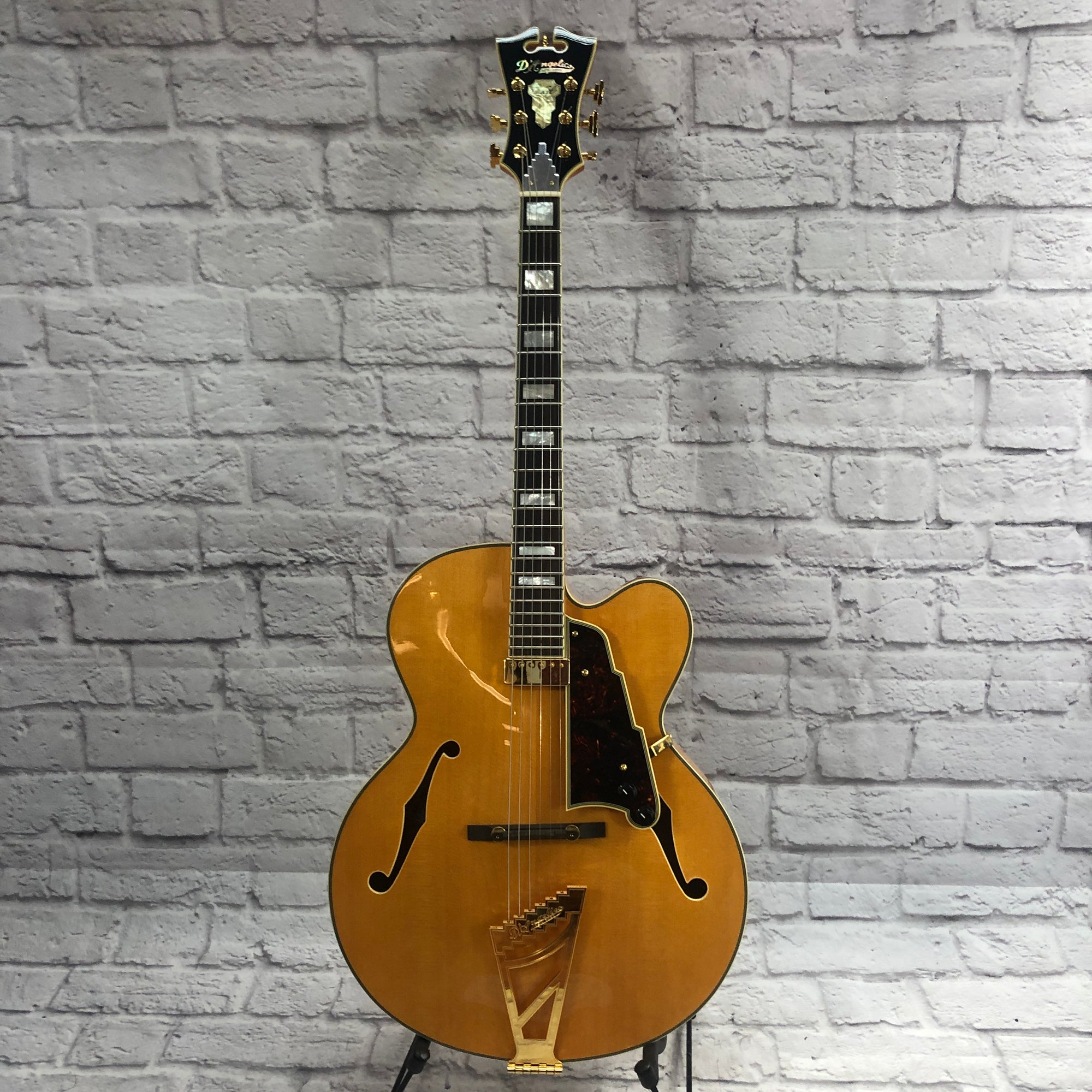 D'Angelico Excel Series EXL-1 Hollow Body Electric Guitar with Case