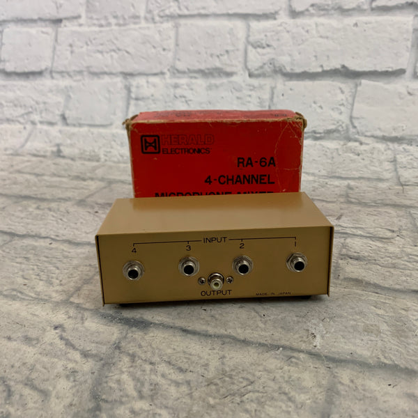 Herald RA-6A Passive Microphone Mixer - Evolution Music