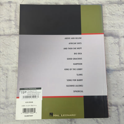 The Best Of The Brecker Brothers Piano Sketch Scores Sheet Music Book