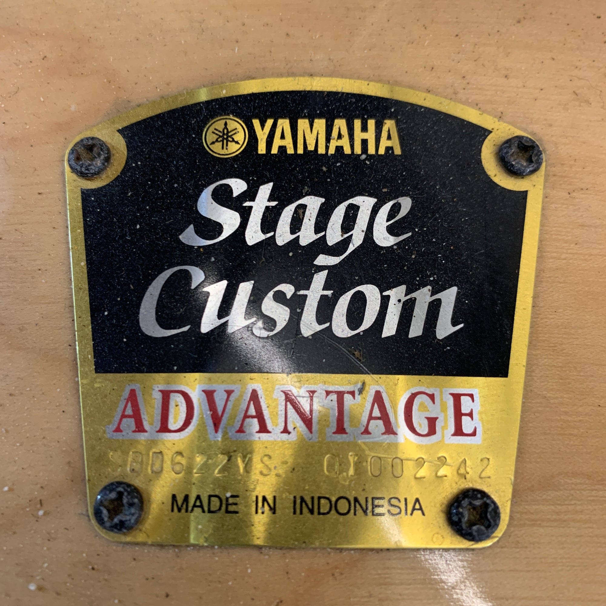 Yamaha Stage Custom 4 Piece Drum Kit